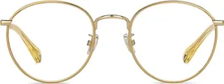 Jimmy Choo Eyewear Round Frame Glasses