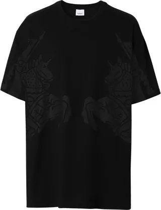 Burberry Cotton Edk Oversized T-Shirt