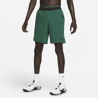 Nike Men's Dri-FIT Flex Rep Pro Collection 8" Unlined Training Shorts in Green