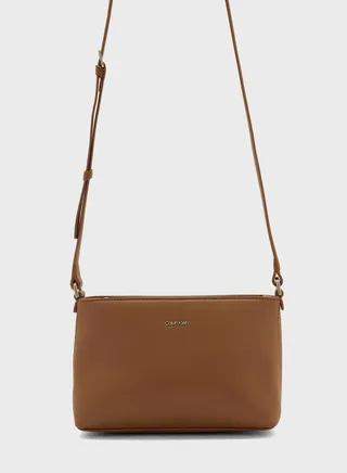 Monogram Detailed Medium Crossbody