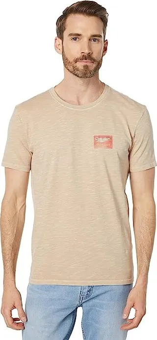 Lucky Brand High Life Fishing Graphic Tee (Nomad) Men's T Shirt
