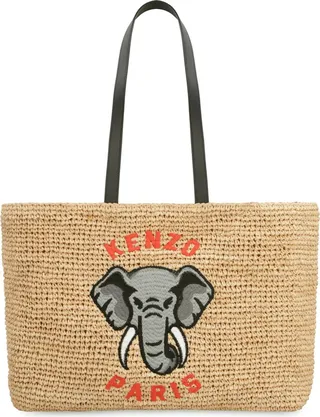 Raffia Tote Bag