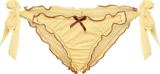 Colby ruffled bikini bottoms