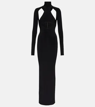 Cutout maxi dress
