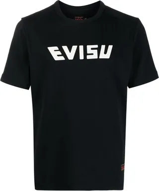 logo-print cotton T-shirt