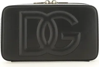 Dolce & Gabbana Logo-Embossed Small Camera Bag