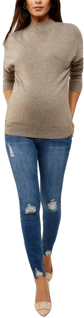 Artticles of Society Maternity Distressed Skinny Jeans