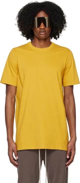 Rick Owens Yellow Level T-Shirt
