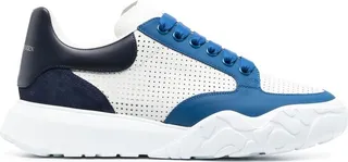 Multicolour Leather Low-Top Sneakers