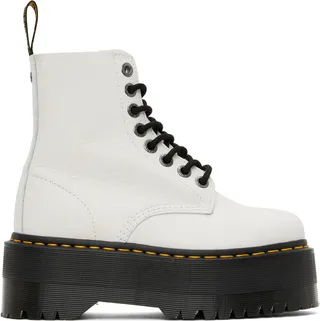 Dr. Martens White 1460 Pascal Max Boots
