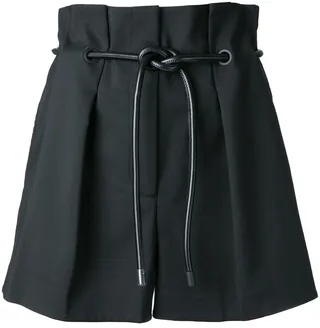 Origami Pleated Shorts