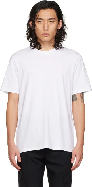 Jil Sander White Crewneck T-Shirt