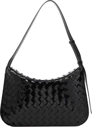 Bottega Veneta Intrecciato Cradle Foldover Shoulder Bag