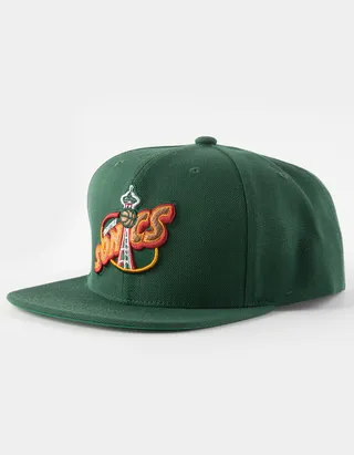 MITCHELL & NESS Seattle Supersonics Mens Snapback Hat