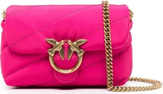 Mini Love quilted crossbody bag