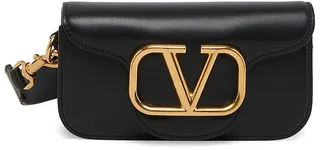 Mini Logo Leather Shoulder Bag