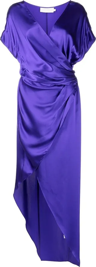 Silk Wrap Dress
