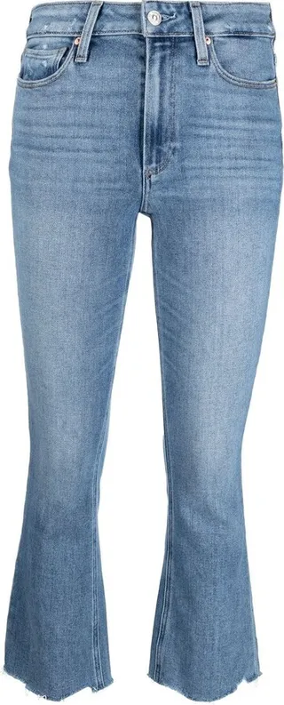 Logo Rear Patch Bootcut Jeans