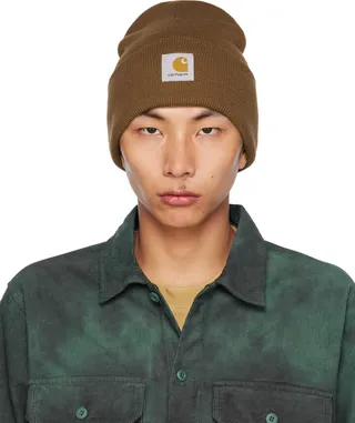 Carhartt Work In Progress Brown Watch Beanie