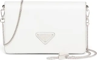 Triangle-Logo Small Shoulder Bag