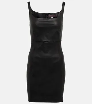 Vanessa leather minidress