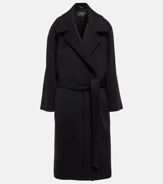Cashmere and wool coat