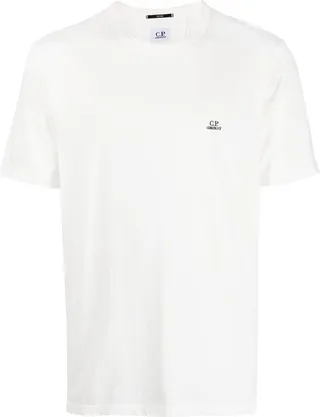 logo-embroidered short-sleeve T-shirt