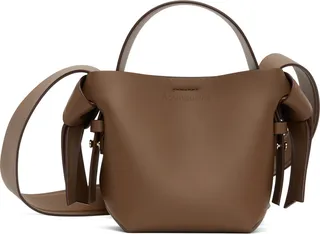 Acne Studios Brown Micro Leather Bag