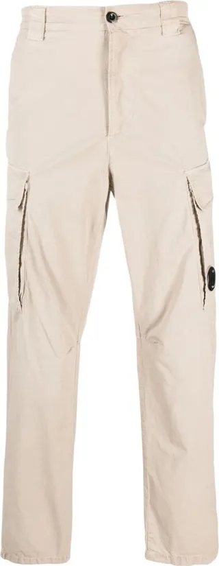 Straight-Leg Cargo Trousers