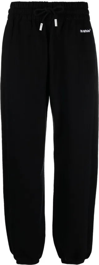 Embroidered-Logo Track Pants