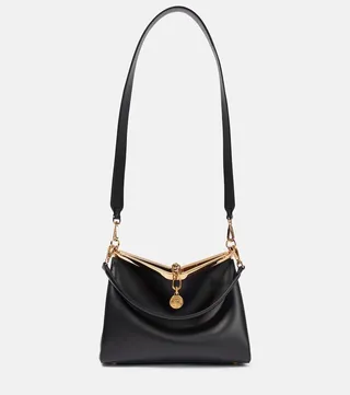 Vela Medium leather shoulder bag