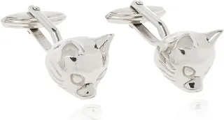 Lanvin Cat Motif Cufflinks