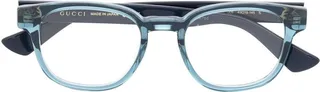 Rectangle-Frame Optical Glasses