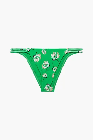 Petals Twine floral-print low-rise bikini briefs