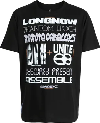 logo-print cotton T-shirt