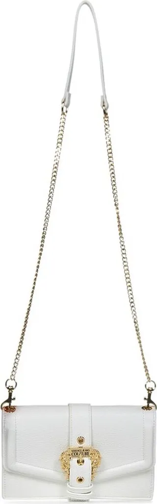 Versace Jeans Couture Logo-Buckle Chain-Linked Crossbody Bag
