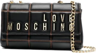 Quilted-Finish Shoulder Bag
