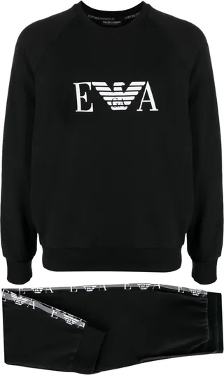 Logo-Print Pyjama Set