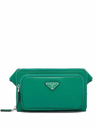 Logo Plaque Crossbody Bag
