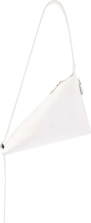 Baby shark leather shoulder bag