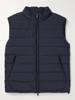Stratos Quilted Shell Down Gilet