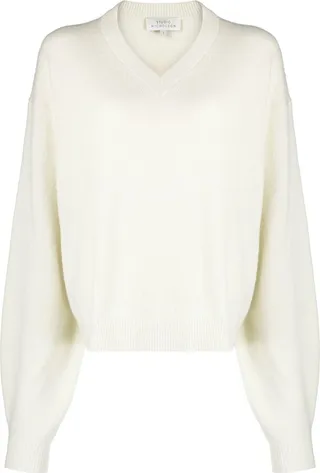 Ghias V-neck lambswool jumper
