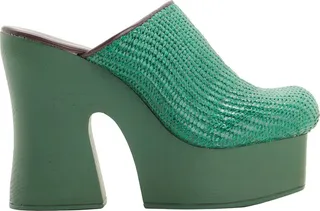Mules & Clogs Green