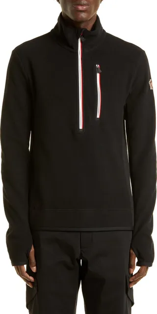 Men's Fleece Quarter Zip Sweater