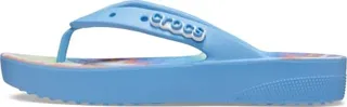 Crocs Women's Classic Flip Flops | Platform Shoes