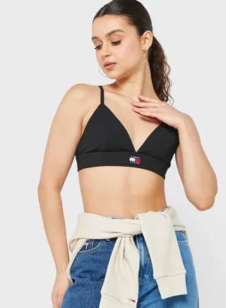 Plunge Neck Bra