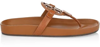 Miller Cloud Leather Thong Sandals