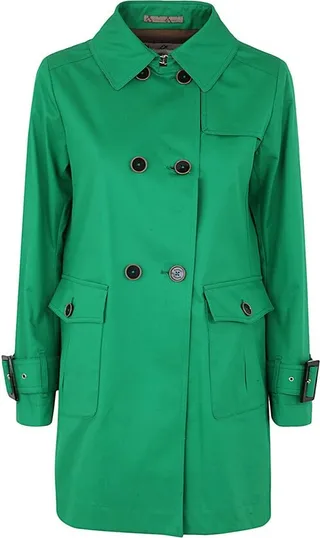 Herno Double Breasted Trench Coat