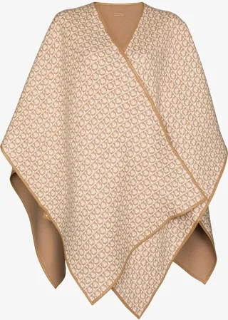 Gancini Wool Poncho