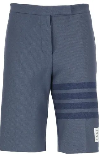 Thom Browne 4-Bar Striped Shorts